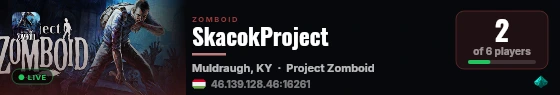 SkacokProject live status badge