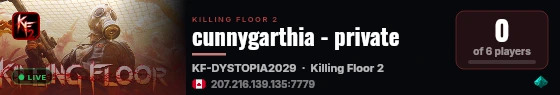 cunnygarthia - private live status badge
