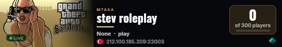 stev roleplay live status badge
