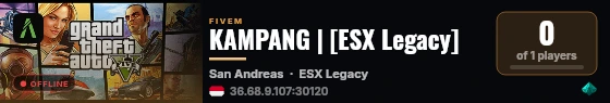 KAMPANG | [ESX Legacy] live status badge
