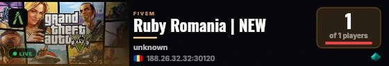 Ruby Romania | NEW live status badge
