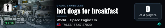 hot dogs for breakfast live status badge