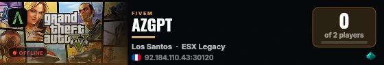 AZGPT live status badge
