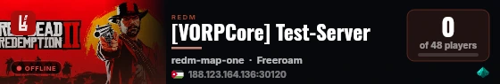 [VORPCore] Test-Server live status badge