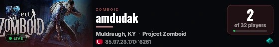 amdudak live status badge