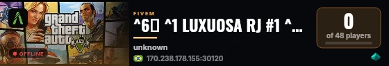 ^6↭ ^1 LUXUOSA RJ #1 ^6↭ ^3#VAGAS PARA TUDO ^6↭ ^9#ENTRE AGORA! 😈 live status badge