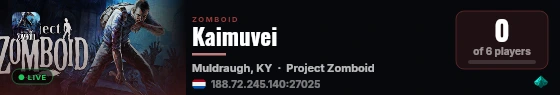 Kaimuvei live status badge
