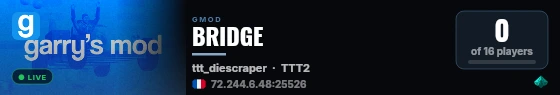 BRIDGE live status badge