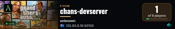 chans-devserver live status badge