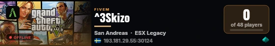 ^3Skizo live status badge