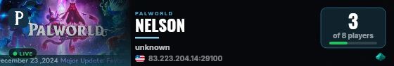 NELSON live status badge