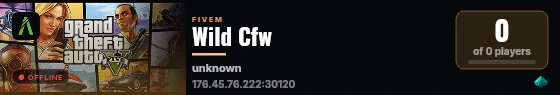 Wild Cfw live status badge