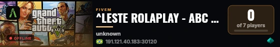 ^LESTE ROLAPLAY - ABC #2K ✨ live status badge
