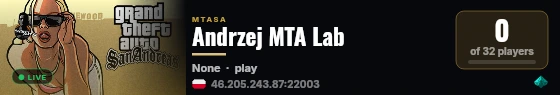 Andrzej MTA Lab live status badge