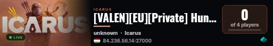 [VALEN][EU][Private] Hungarian Server owned by Favorit5503 live status badge