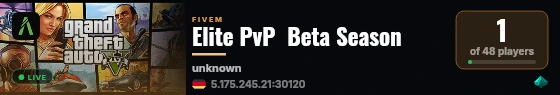 Elite PvP  Beta Season live status badge