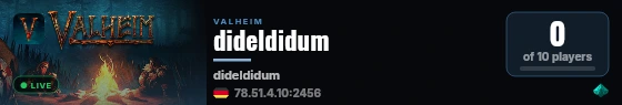dideldidum live status badge