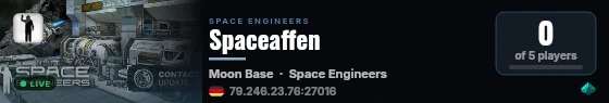 Spaceaffen live status badge