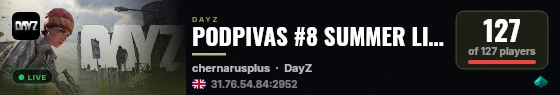 PODPIVAS #8 SUMMER LITE WIPED 23.08 live status badge
