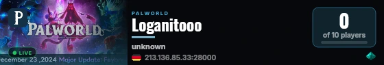 Loganitooo live status badge