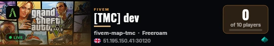 [TMC] dev live status badge
