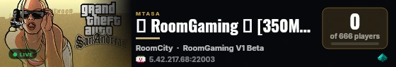 ✦ RoomGaming ✦ [350MB] [RP/RPG] | Iranian Server live status badge