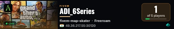 ADI_6Series live status badge