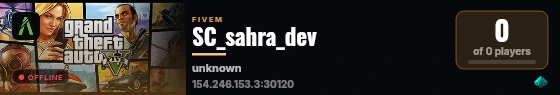 SC_sahra_dev live status badge
