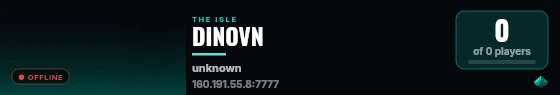 DINOVN live status badge