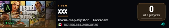 xxx live status badge