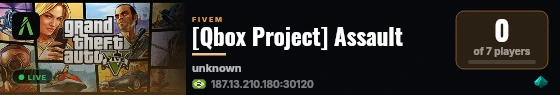 [Qbox Project] Assault live status badge