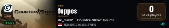 fuppes live status badge