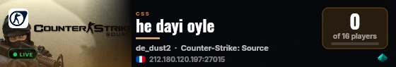he dayi oyle live status badge