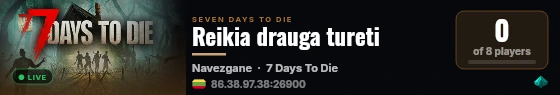 Reikia drauga tureti live status badge