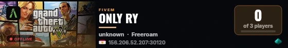 ONLY RY live status badge
