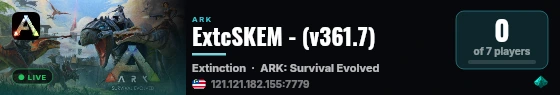 ExtcSKEM - (v361.7) live status badge