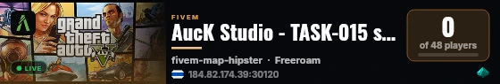 AucK Studio - TASK-015 staging live status badge