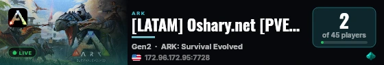 [LATAM] Oshary.net [PVE] x5 [S3] 21.08 GEN2 - (v361.7) live status badge