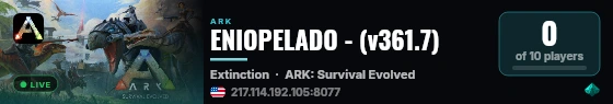 ENIOPELADO - (v361.7) live status badge
