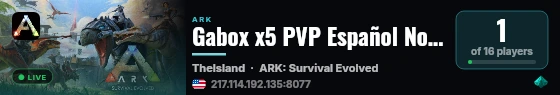 Gabox x5 PVP Español No wip - (v361.7) live status badge
