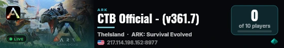 CTB Official - (v361.7) live status badge