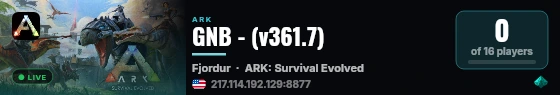 GNB - (v361.7) live status badge