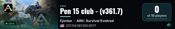 Pen 15 club - (v361.7) live status badge