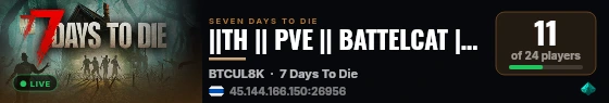 ||TH || PVE || BATTELCAT || UL BETA2.6-SV2|| live status badge
