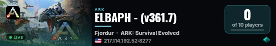 ELBAPH - (v361.7) live status badge