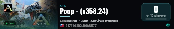Poop - (v358.24) live status badge
