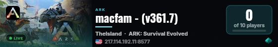 macfam - (v361.7) live status badge
