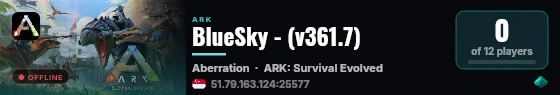 BlueSky - (v361.7) live status badge