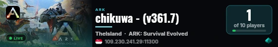 chikuwa - (v361.7) live status badge