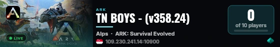 TN BOYS - (v358.24) live status badge
